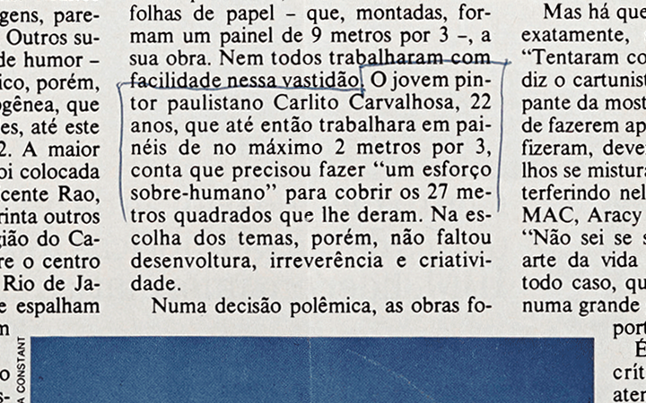 A galeria vai às ruas