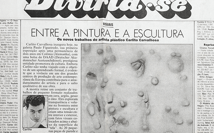Entre a pintura e a escultura