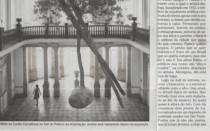 Uma singular visita ao Palácio