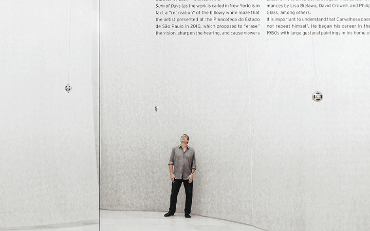 A Labyrinth of sensations in New York